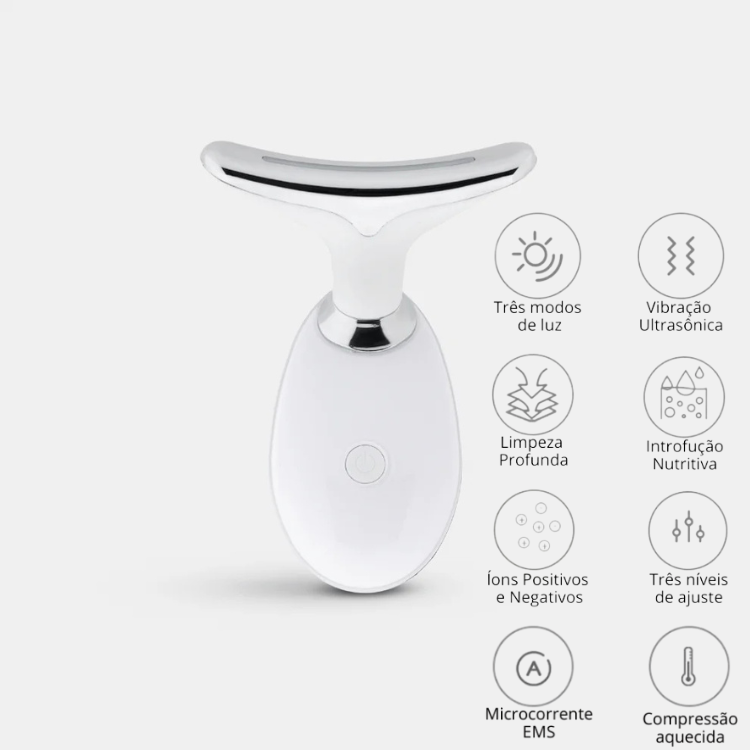 SkinLift Pro:  Lifting Facial • Contorno Mandibular • Drenagem • LED Terapia • Redução de Papada e Rugas